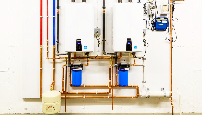 The concept of tankless water heating  