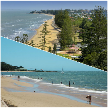 Suttons Beach in Redcliffe